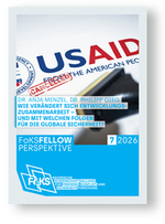 Dr. Anja Menzel / Dr. Philipp Gieg: Wie verändert sich Entwicklungszusammenarbeit – und mit welchen Folgen für die globale Sicherheit?